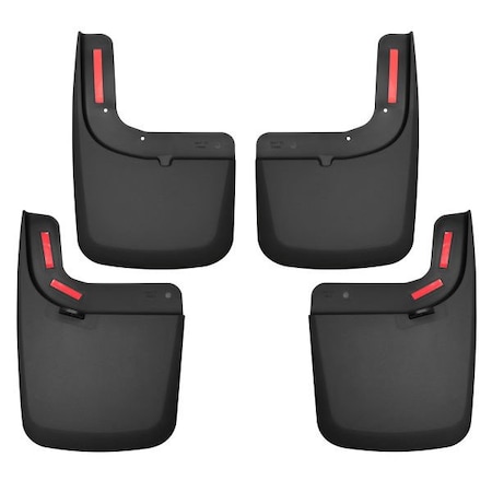 Husky Liners 17-C SUPER DUTY F250/F350 FRONT AND REAR MUD GUARD SET 58476